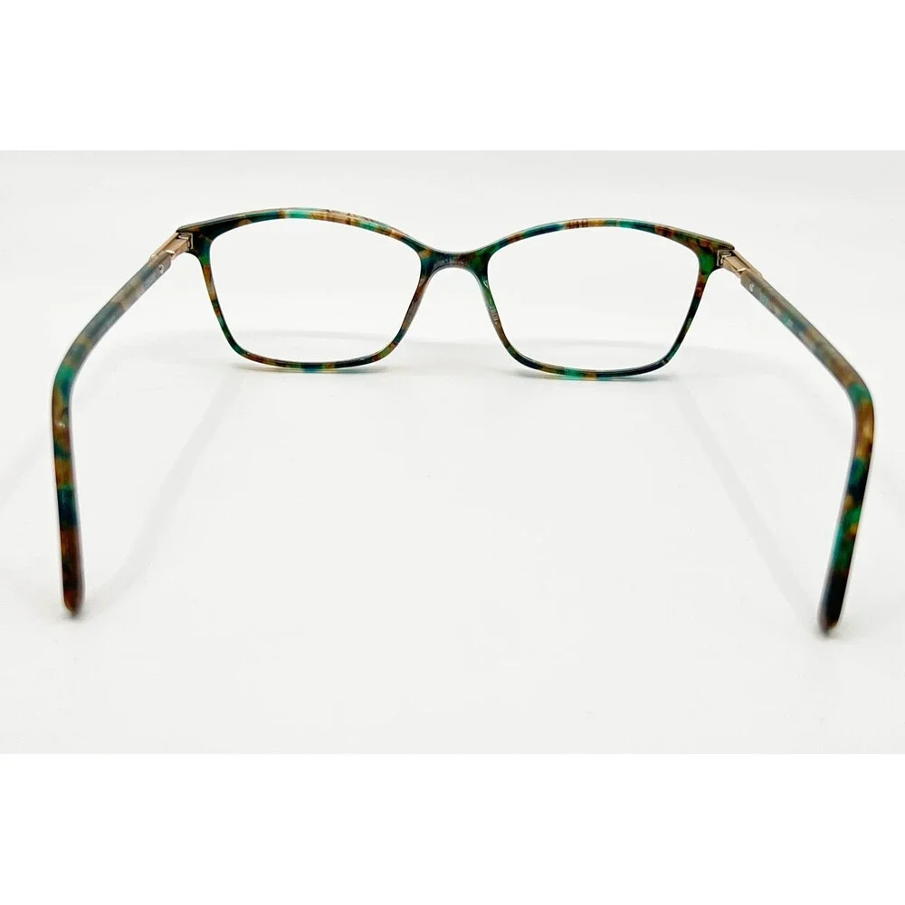 Ellen Tracy Eyeglasses Womens Teal Tortoise Monterey Full Rim 52-15-135